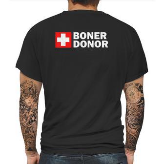 Boner Donor Funny Halloween Costume Mens Back Print T-shirt | Favorety CA