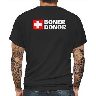 Boner Donor Funny Halloween Costume Gift Mens Back Print T-shirt | Favorety UK