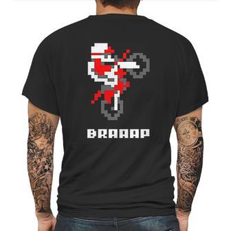 Braaap Dirt Bike Retro Mens Back Print T-shirt | Favorety AU