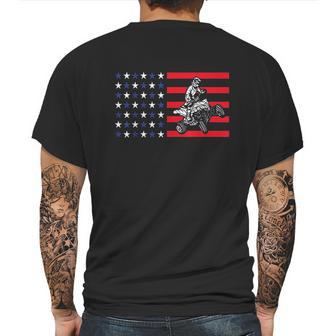 Braaap Dirt Quad Bike Mens Back Print T-shirt | Favorety CA