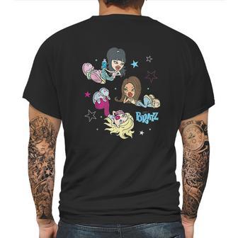 Bratz Group Shot Slumber Party Mens Back Print T-shirt | Favorety CA