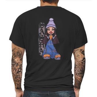 Bratz Sasha Portrait Mens Back Print T-shirt | Favorety