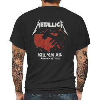 Bravado Metallica Killem All Tour Mens Back Print T-shirt | Favorety CA