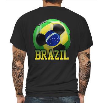 Brazil Soccer Logo Mens Back Print T-shirt | Favorety DE