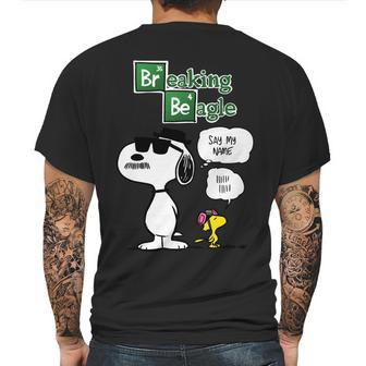 Breaking Beagle Mens Back Print T-shirt | Favorety AU