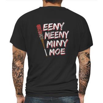 Brisco Brands Eeny Meeny Miny Moe Mens Back Print T-shirt | Favorety DE