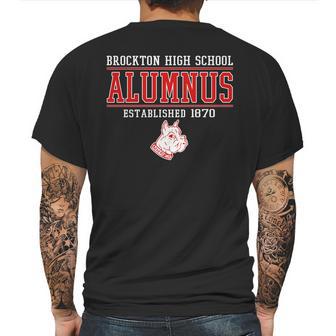 Brockton High School Alumnus Mens Back Print T-shirt | Favorety CA