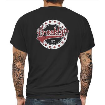 Brooklyn Ny New York Mens Back Print T-shirt | Favorety CA