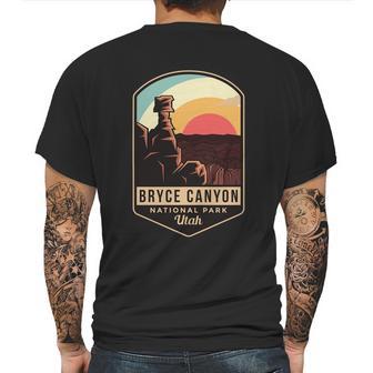 Bryce Canyon National Park Hiking Utah Tourist Souvenirs Mens Back Print T-shirt | Favorety AU