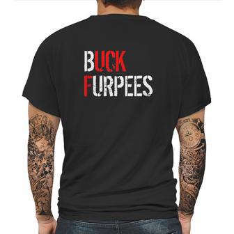 Buck Furpees Funny Fitness Burpees Gym Mens Back Print T-shirt | Favorety UK