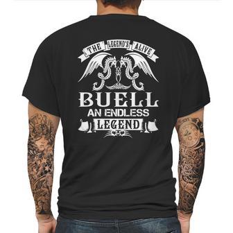 Buell Last Name Surname Tshirt Mens Back Print T-shirt | Favorety UK