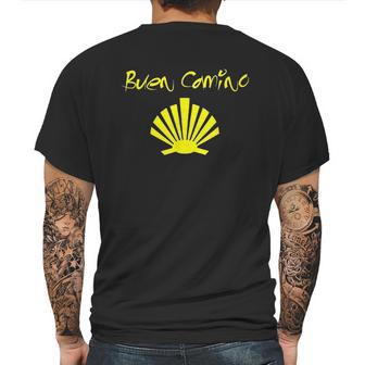 Buen Camino Santiago Mens Back Print T-shirt | Favorety CA