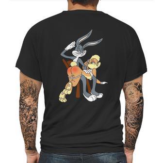 Bugs Bunny And Lola Mens Back Print T-shirt | Favorety UK