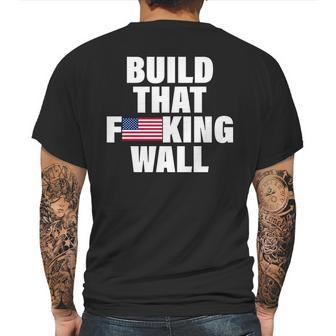 Build That Fcking Wall Mens Back Print T-shirt | Favorety DE