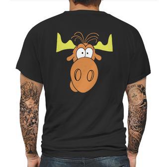 Bullwinkle The Moose Mens Back Print T-shirt | Favorety CA