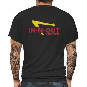 In Out Burger Merchandise Mens Back Print T-shirt | Favorety CA