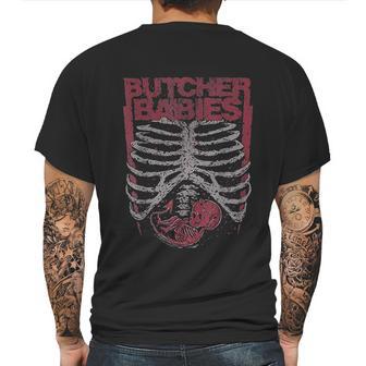 Butcher Babies Ribs Mens Back Print T-shirt | Favorety AU