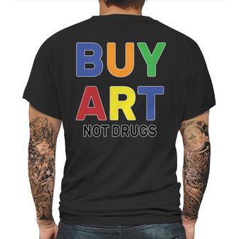 Buy Art Not Drugs Logo Mens Back Print T-shirt | Favorety AU