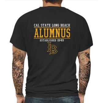 Cal State Long Beach Alumnus Established 1949 Mens Back Print T-shirt | Favorety CA