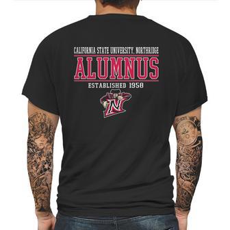 California State University Northridge Alumnus Mens Back Print T-shirt | Favorety DE