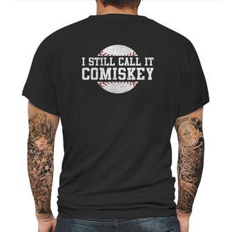 I Still Call It Comiskey Retro Funny Baseball Mens Back Print T-shirt | Favorety UK