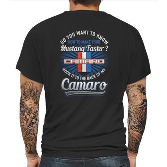 Camaro Know How Mens Back Print T-shirt | Favorety AU