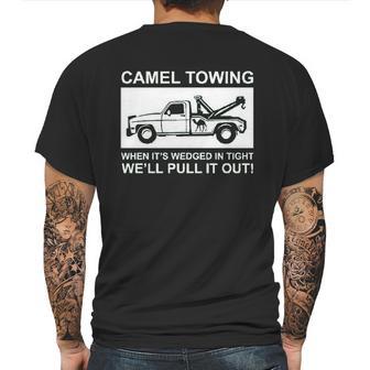 Camel Towing Pull It Out Mens Back Print T-shirt | Favorety AU