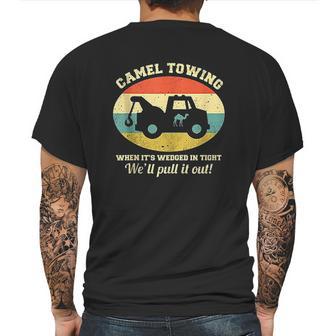 Camel Towing Retro Mens Back Print T-shirt | Favorety UK