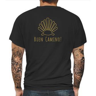 Camino De Santiago De Compostela Pilgrim Way Of St James Mens Back Print T-shirt | Favorety DE