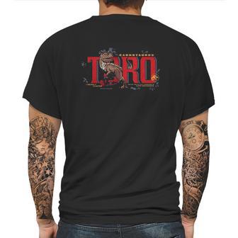 Camp Cretaceous Carnotaurus Toro Mens Back Print T-shirt | Favorety AU