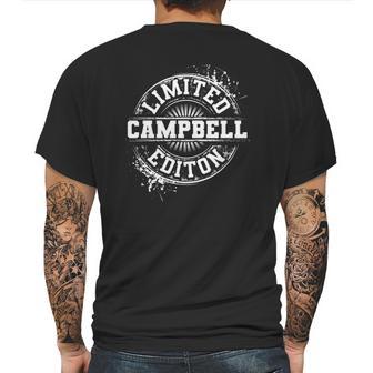 Campbell Funny Surname Family Tree Birthday Reunion Gift Mens Back Print T-shirt | Favorety