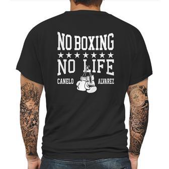 Canelo Álvarez No Boxing No Life Mens Back Print T-shirt | Favorety DE