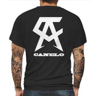 Canelo Logo Tank Top Mens Back Print T-shirt | Favorety