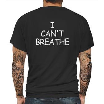 I Cant Breathe Lebron James Mens Back Print T-shirt | Favorety