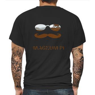 Captain Magnum Retro Vintage Science Love Pi Day Funny Mens Back Print T-shirt | Favorety UK