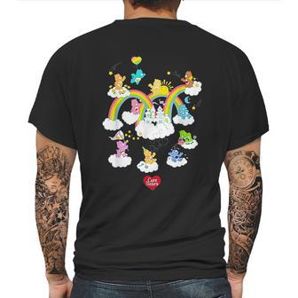 Care Bears In The Clouds Lovely Gifts Mens Back Print T-shirt | Favorety