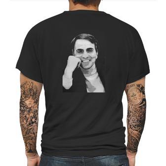 Carl Sagan Mens Back Print T-shirt | Favorety AU