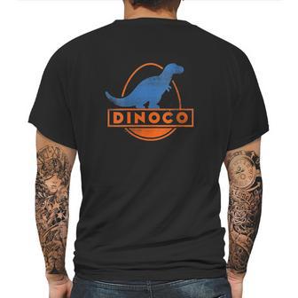 Cars Iconic Dinoco Dinosaur Logo Mens Back Print T-shirt | Favorety UK