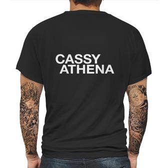 Cassy Athena Mens Back Print T-shirt | Favorety UK