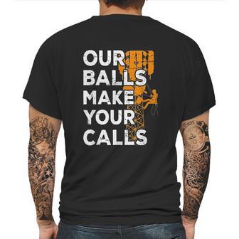 Cell Tower Climber Antena Climber Telecommunication Mens Back Print T-shirt | Favorety