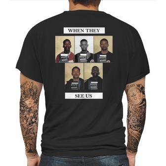 The Central Park Five When They See Us Mens Back Print T-shirt | Favorety