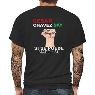 Cesar Chavez Si Se Puede Mens Back Print T-shirt | Favorety AU