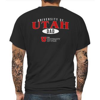 Champion University Of Utah Dad 2020 Mens Back Print T-shirt | Favorety