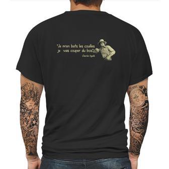 Charles Ingalls Mens Back Print T-shirt | Favorety DE