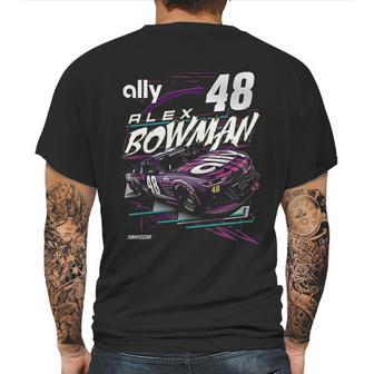 Checkered Flag Sports Alex Bowman Mens Back Print T-shirt | Favorety DE