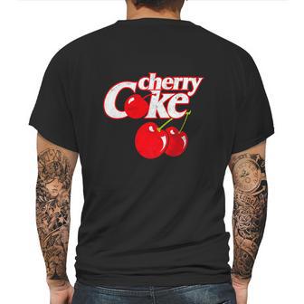 Cherry Coke Mens Back Print T-shirt | Favorety CA