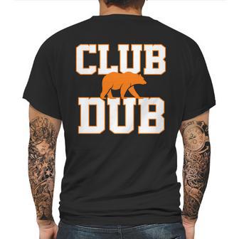 Chicago Sports Fan Club Dub Football Logo Mens Back Print T-shirt | Favorety DE