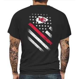 Chiefs American Flag Mens Back Print T-shirt | Favorety DE