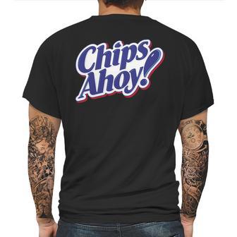 Chips Ahoy Mens Back Print T-shirt | Favorety