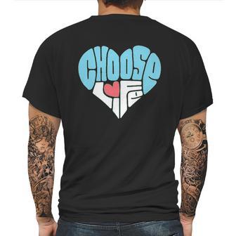 Choose Life Anti Abortion Mens Back Print T-shirt | Favorety AU